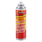 Extintor Portátil en Aerosol, fuegos clase A, K y baterías de iones de litio (Li).