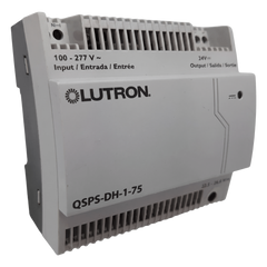 Fuente de alimentación de 24 V CC y 2.5 A para enlace QS, alimenta hasta 75 unidades de consumo (PDU), entrada 100-277 V~, montaje en riel DIN de 35 mm o en superficie