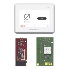 Panel de alarma todo-en-uno con pantalla táctil de 7 pulgadas y módulo de toma de control para sensores 5800, 2GIG, DSC, ITI/Qolsys y Bosch