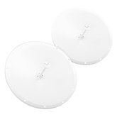 Antena Parabólica de Frecuencia Extendida, 4.8 - 6.5 GHz, 28 dBi, Conectores SMA-Macho Inverso