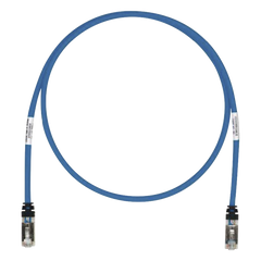 Patch Cord Cat6A, Blindado S/FTP, CM/LS0H, 9.14 Metros (30 Pies), Color Azul