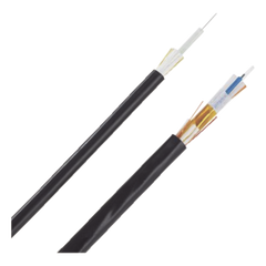 Cable de Fibra Óptica de 12 Hilos, Monomodo OS2, Interior/Exterior, Loose Tube 250um, No Conductiva (Dieléctrica), OFNP (Plenum), Precio Por Metro