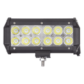 Barra de Luz de 12 LED, 1500 Lúmenes, 18 watts, 10-30 Vcc, IP67, 6.5 pulgadas