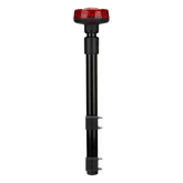 Luz telescópica Ultra Brillante Para Motocicleta, 9 LED, Color Rojo