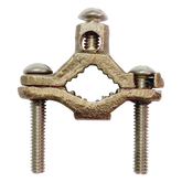Conector Tubo a Cable / Bronce 100% / Tubo hasta 1 1/4 in / Cable 4 AWG / Aterrizaje Torres TZ / Sin Soldadura