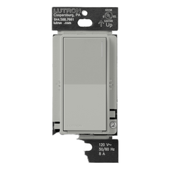 Apagador de pared táctil con neutro para iluminación de 8 A y motores de hasta 5.8 A, Pebble, RadioRA 3