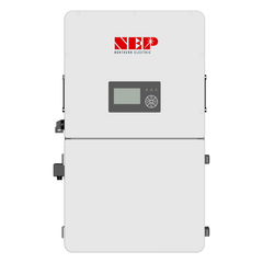 Inversor Híbrido / 12 kW / 3 MPPT / 18000 W PV / 48 V Batería / 120-600 V PV / 250 A Batería / 200 A AC / Eficiencia 97.5% / NEMA 4X / Comunicación Wi-Fi / LCD Táctil / Garantía 10 años