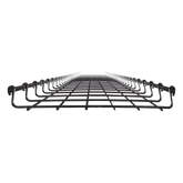 Charola Tipo Malla 33/300 mm, Acabado Electro Zinc, Hasta 158 Cables Cat6, Tramo de 3 Metros