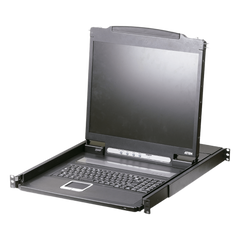 Consola LCD VGA PS/2 de 19 pulgadas con cable (US99KB/USKB/SPKB)/con (EE. UU./UE) ATEN.
