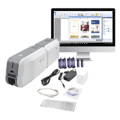 Kit Impresora SMART51L / Con Laminador /DOBLE Lado/3 Años Garantia / Incluye 2 x RibbonColor / 100 tarjetas PVC/ 1 Cinta de Limpieza/ Software