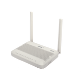 ONU GPON WiFi 6, (2.4/5 GHz), 2 Antenas de 5 dBi, Compatible con OLT de Terceros, 4 puertos Gigabit + 1 POTS + 2 USB, conector SC/UPC