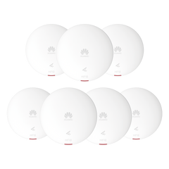 Kit de 7 - Punto de Acceso Wi-Fi 6 / 1.775 Gbps / MU-MIMO 2x2:2 (2.4GHz y 5GHz) / Smart Antenna 20% más cobertura / Instalación en techo y pared / Seguridad WP3 / Con Administración Gratuita desde la Nube
