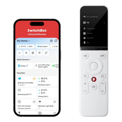 Control Remoto Universal IR / Pantalla LCD / Conexión WiFi + BLE / Compatible Matter / Alcance 120 m (393.7 ft) / 2000 mAh / Hasta 6 Meses Autonomía