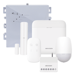 (AX PRO + YONUSA) KIT de Alarma AX PRO / Incluye: 1 Hub con bateria de respaldo / 1 Energizador 2500Mts Lineales / 1 Relevador 0 a 36 Vcc (Max. 5 A) con Entrada de Alarma 27/7 / 1 Keyfob / 1 PIR Interior / 1 Magnético