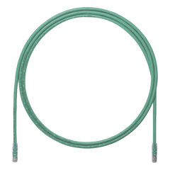 Cable de Parcheo UTP, Cat6A, 24 AWG, CM, Color Verde, 6.1 Metros (20 Pies)