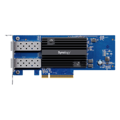 Adaptador de Red SFP+ de 10 GbE de Doble Puerto | Compatible con Synology | PCIe 3.0 x8 | Link Aggregation | Jumbo Frame 9 KB | Garantía de 5 Años.