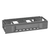 Organizador de Cables Horizontal CableTek, Sencillo (Solo Frontal), Para Rack de 19in, 2 UR