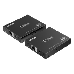 Kit Extensor HDMI para distancias de 70 metros / Resolución 4K x 2K@ 60 Hz/ Cat 6, 6a y 7 / IPCOLOR / CERO LATENCIA / SIN COMPRIMIR / Salida Loop / Control IR / Salida de audio de 3.5mm / PoC