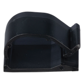 Clip de Nylon 6.6 con Adhesivo, Para Cables de Hasta 15.8 mm de Diámetro, Uso Interior/Exterior, Color Negro, Paquete de 100pz