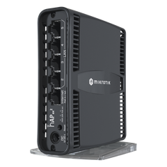 (hAP ax2) Router inalámbrico Wi-Fi 6 160mW de Potencia, 5 puertos gigabit, Port 1 PoE in/out
