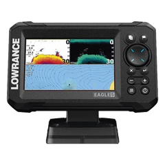 Eagle-5 ecosonda en pantalla horizontal IPS de 5 pulgadas, incluye transductor skimmer 50/200 kHz