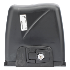 Motor Para Puertas Corredizas de Hasta 350 KGs / Velocidad de Apertura de 17 Metros por Minuto / Frecuencia de Uso de 20 Ciclos Diarios