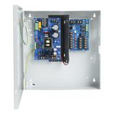Fuente de Poder con Respaldo, 12 o 24 Vcc, 6 A, 72 W, 5 Salidas, Entrada 115 Vca, Para Control de Acceso y CCTV
