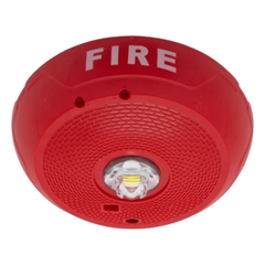Lámpara estroboscópica LED para techo, sin bocina, candela seleccionable, color rojo, compatible con SpectrAlert