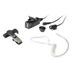 Micrófono - audífono de tres cables con tubo acústico de grado médico con conector multipin para HYTERA y TELOX