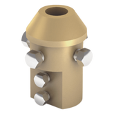 Adaptador de Punta Pararrayo PDC en Mástil 1 1/2".