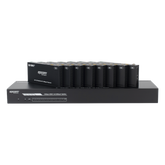 Splitter mas Extensor de Video | 1x8 | ProAV | HDBaseT™ | 120m en 4K@60Hz | 150m en 1080p@60Hz | Cat6/6a/7 | Gestión Avanzada EDID | Control IR y RS232 | PoC | Salida de Audio