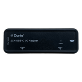 Extensor de Audio Dante® 2CH USB-C I/O Adapter | HDMI 1.4 | 4K@30Hz | Audio 7.1CH HD | USB-C | PoE | Dante® Controller | Latencia Configurable 1-5ms | ESD Protección IEC 61000-4-2