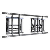 Soporte Estructural Modular para Pantallas | Altura Ajustable de 200 mm a 1600 mm | Ancho 600 mm | Profundidad 134 mm a 300 mm | Diseño Metálico| Compatible con Diferentes Tamaños de Pantallas |Soporta Formato Horizontal y Vertical.