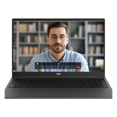Laptop AOC AP15 / Intel Alder Lake N97 / 16 GB RAM DDR4 / 512 GB SSD / Wi-Fi 5 / Bluetooth 4.2 / Windows 11 / Puertos USB 3.0-3.2-USB-C-HDMI