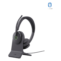 Auriculares estéreo Yealink BH74 edición MS con base de carga / Bluetooth 5.3 con adaptador USB C&A / Cancelación activa de ruido / 32 horas de conversación