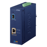 Convertidor de Medios PoE Industrial / Puertos 10G SFP+ y 10GBASE-T / PoE++ 802.3bt 95W / -40 a 75°C Operación / VLAN, ERPS, QoS /Cuenta con Doble Entrada para Fuente de Alimentación 12~54V