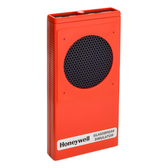 Simulador de rotura de vidrio para pruebas de detectores FlexGuard, modos manual y flex, con activación remota hasta 10 pies