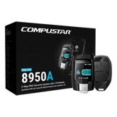 (MONITOREO en APP) Kit de Alarma Vehicular Profesional de 2 vías y control LCD con modulo CM2500 Incluye GPS X1-MAX LTE