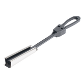 Tensor Plastico para Fibra Óptica Drop Plana de 5x2 mm, Span 80 metros (Termoplastico Resistente a los Rayos UV)