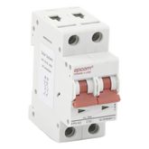 Protección Térmica/ Interruptor 2P, 32A, Corriente Directa 800 Vcc para Aplicación Fotovoltaica Montaje Riel DIN