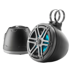 Altavoz Marino JL de 6.5 Pulgadas / Coaxial Cerrado / 75W RMS / 89.5 dB SPL / 4Ω / Iluminación LED Transflective™ y RGB / Cúpula de Seda / Cono de Polipropileno