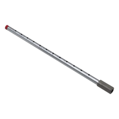 Tubo de muestreo metálico para detector de humo en ductos, ancho de ducto de 1.2 a 2.4 m, compatible con detectores InnovairFlex DNR y DNRW