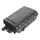 Caja de Distribución de Fibra Óptica para 48 Empalmes con 16 Acopladores SC/APC, Enterrado Directo, IP68