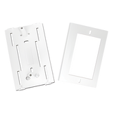 Soporte y tapa universal color blanco de PVC auto extinguible, para canaleta TEK100 (5595-10001)