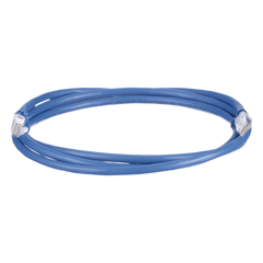 Cable de Parcheo UTP, Cat6A, 24 AWG, CM, Color Azul, 0.91 Metros (3 Pies)