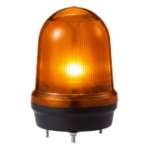 LED con patrones fijo/intermitente, estroboscópico y simulación rotatorio, Color ámbar de 12-24 VCD
