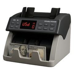 Contadora de Billetes Profesional DP7311S — Detección Anti-Falsos MG+IR+UV / 1,500 bpm