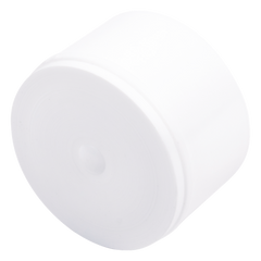Tapón de Alta Resistencia con Anti UV para Postes de Cercos Eléctricos / 1" (25.4 mm) / Polipropileno Virgen / Color Blanco / Instalación por Presión