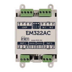 Módulo de Control | 2 Entradas Supervisadas | 2 Salidas de Relé 230 VCA | Tecnología LoopMap | Autodireccionamiento | Aislador de cortocircuito incluido