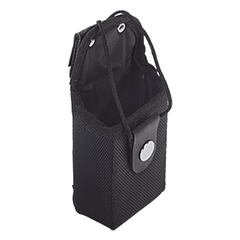 Funda Reforzada de Nylon para Cinturón con Correa y Broche Frontal, Estandar en Mayoría de Radios IC, TK, NX, etc.